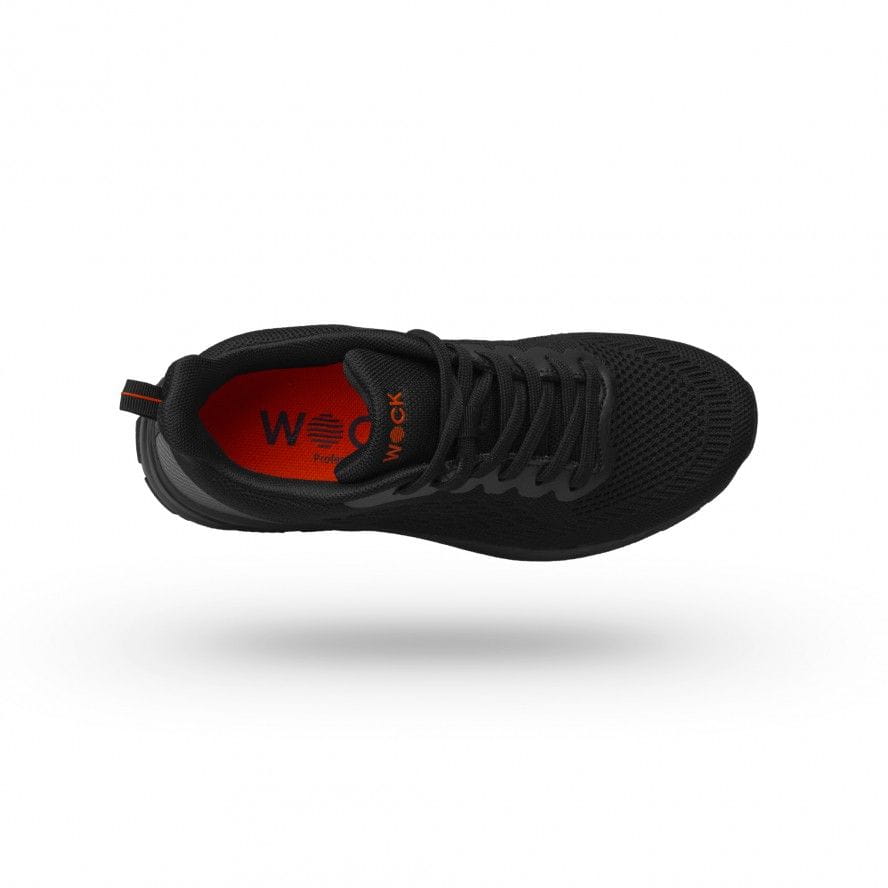 Wzór BREELITE WOCK SNEAKERS czarny - obrazek 3